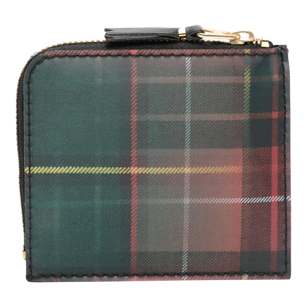 Club21 - COMME des GARCONS WALLET - Lenticular Tartan L Zip Wallet - ZIP ARD WALLETS - Checks