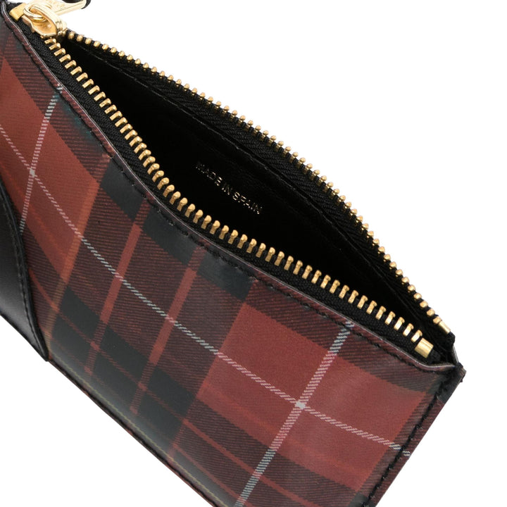 Club21 - COMME des GARCONS WALLET - Lenticular Tartan Pouch - ZIP ARD WALLETS - Checks