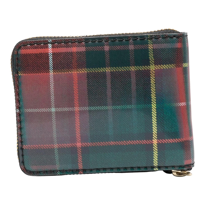 Club21 - COMME des GARCONS WALLET - Lenticular Tartan U Zip Wallet - ZIP ARD WALLETS - Checks