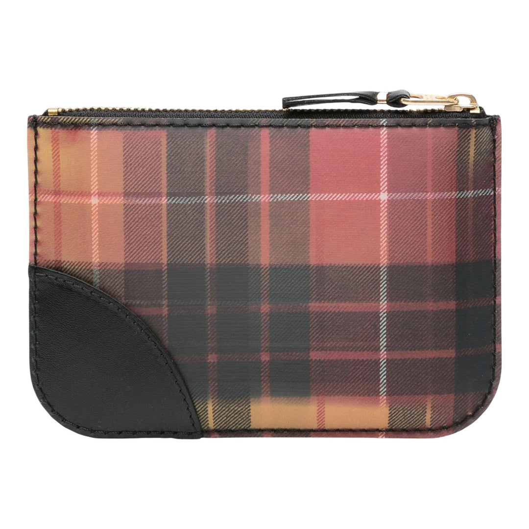 Club21 - COMME des GARCONS WALLET - Lenticular Tartan Wallet - WALLETS - Red