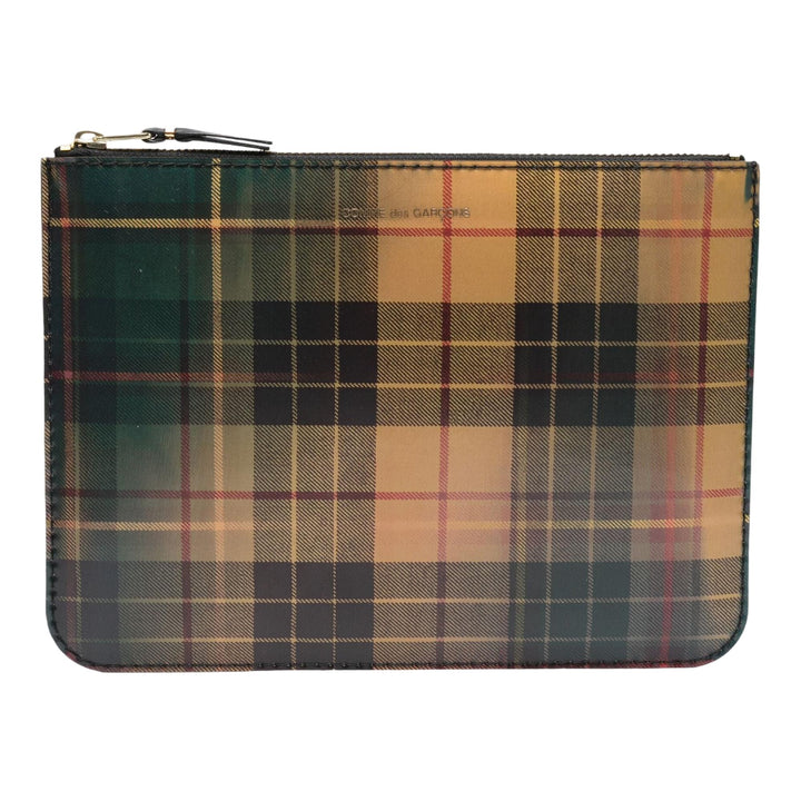 Club21 - COMME des GARCONS WALLET - Lenticular Tartan Wallet - WALLETS - Yellow