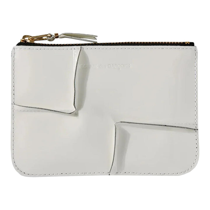 Club21 - COMME des GARCONS WALLET - Reversed Hem Small Pouch - COIN POUCHES - White
