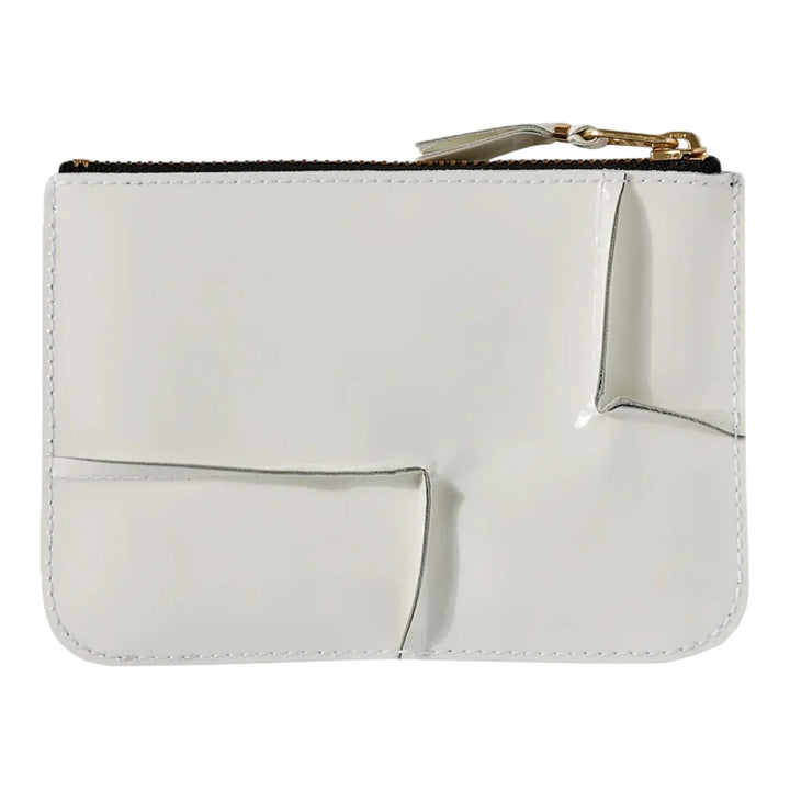 Club21 - COMME des GARCONS WALLET - Reversed Hem Small Pouch - COIN POUCHES - White