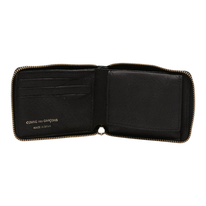 Club21 - COMME des GARCONS WALLET - Washed Wallet U Zip - ZIP ARD WALLETS - Black