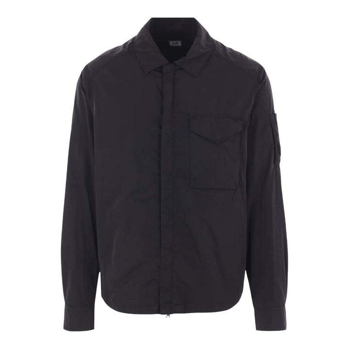 Club21 - C.P. Company - Chrome-R Lens Zipped Overshirt - SHIRTS - Black