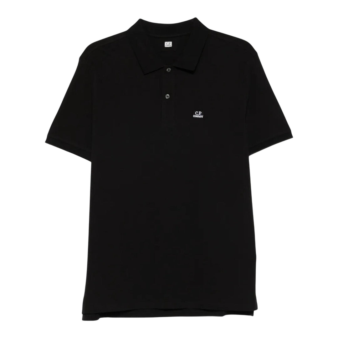 Club21 - C.P. Company - Short Sleeve Polo - POLOS - Black