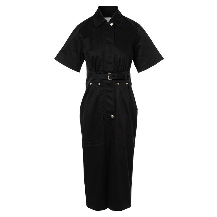 Belted Cargo Dress