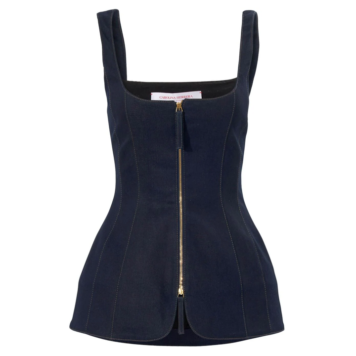 Carolina_Herrera_Zip_Front_Top_Navy