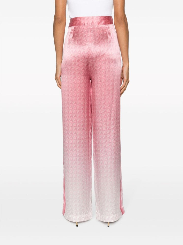 Casablanca-Printed-Straight-Leg-Trousers-Pink-4