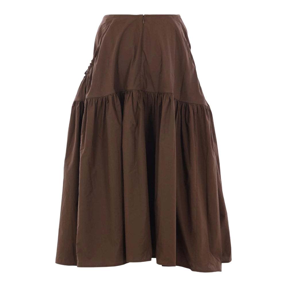Club21 - Cecilie Bahnsen - Panelled Skirt - SKIRTS - Brown