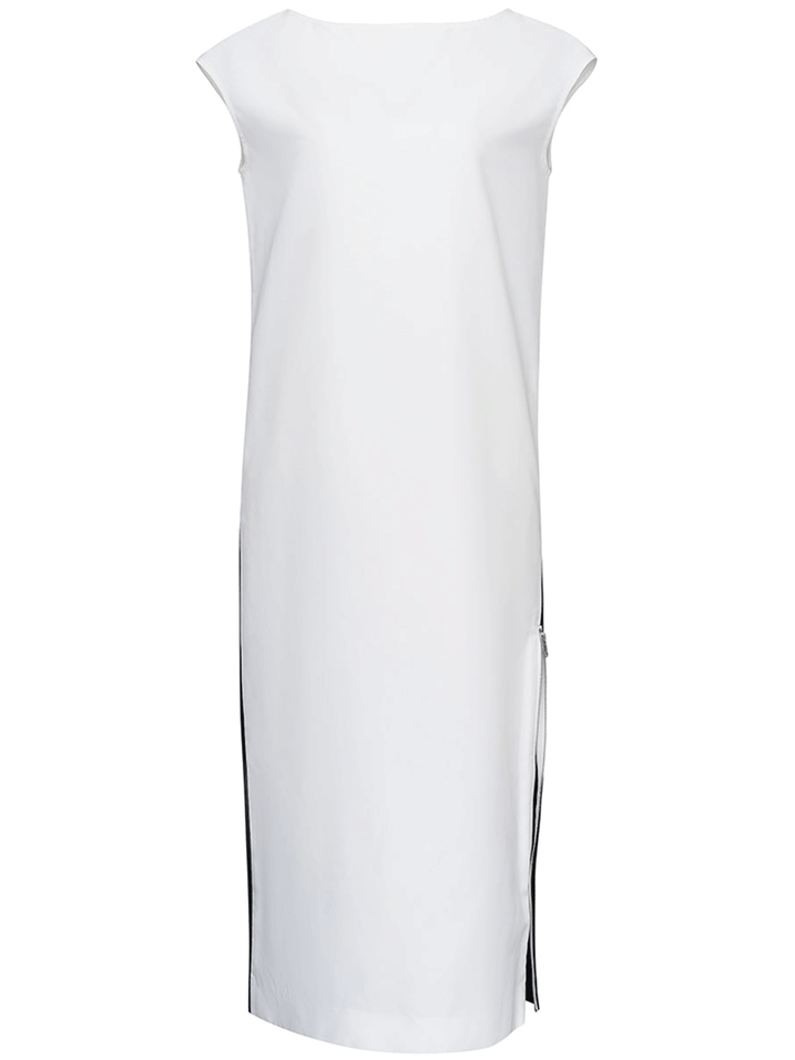 Club21-Collection-Polyester-Fine-Canvas-Zip-Up-Dress-White-1