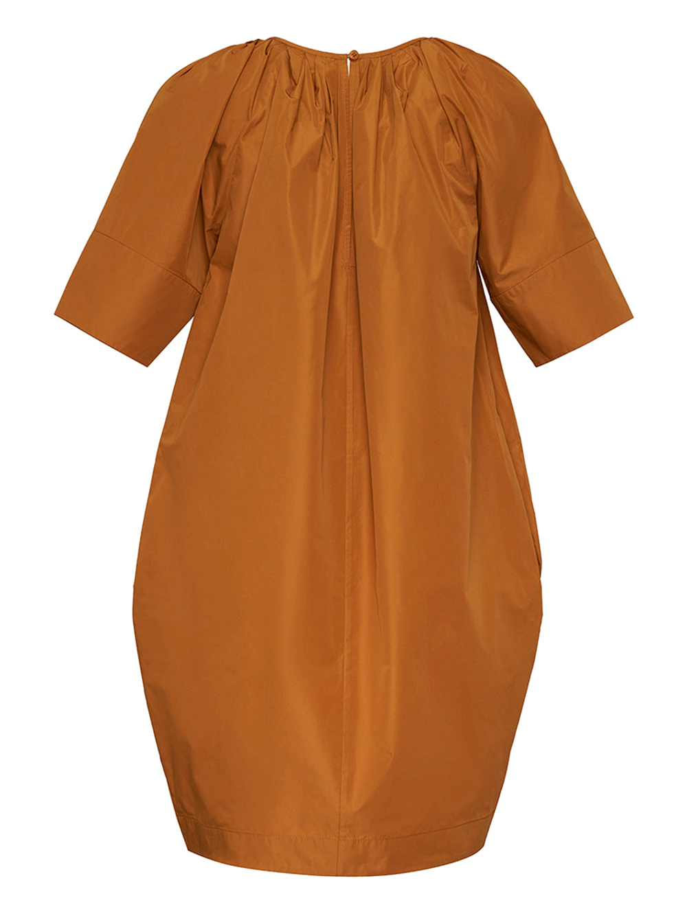 Club21-Collection-Silky-Parachute-Bubble-Dress-Brown-2