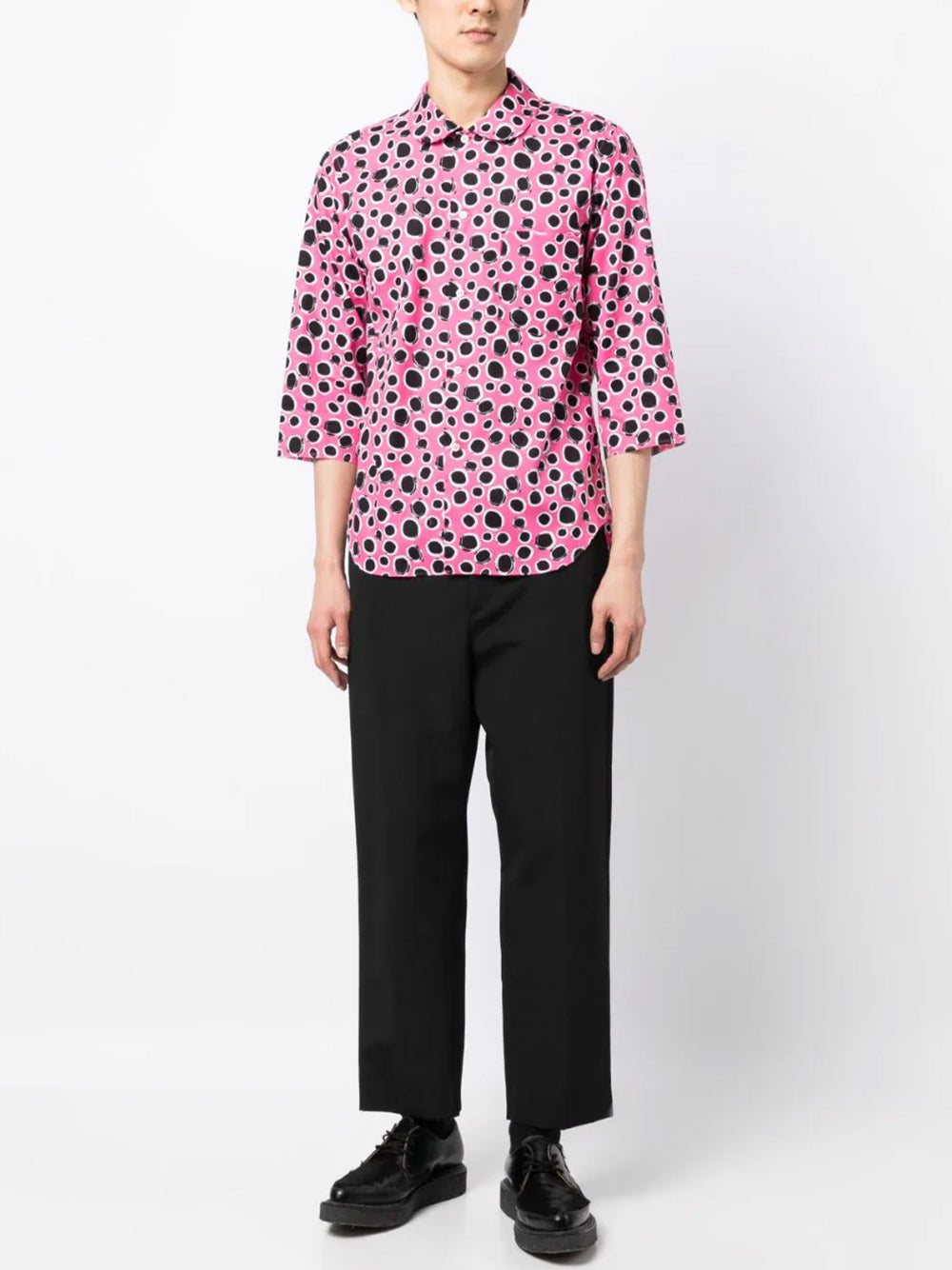 Comme-Des-Garcons-Black-Filip-Pagowski-Print-Shirt-Pink-2