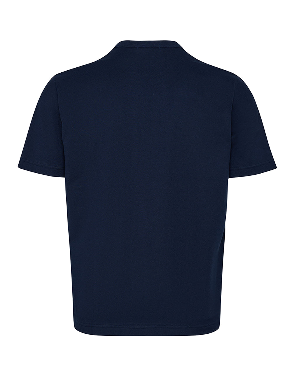 Comme-Des-Garcons-Homme-Logo-Print-T-Shirt-Navy-2