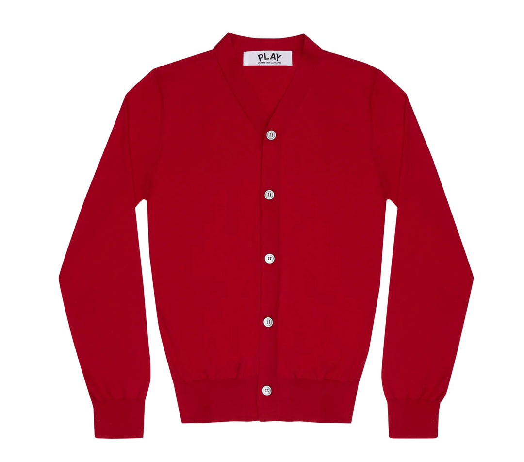       Comme-Des-Garcons-Play-Cotton-Cardigan-Men-Red-1