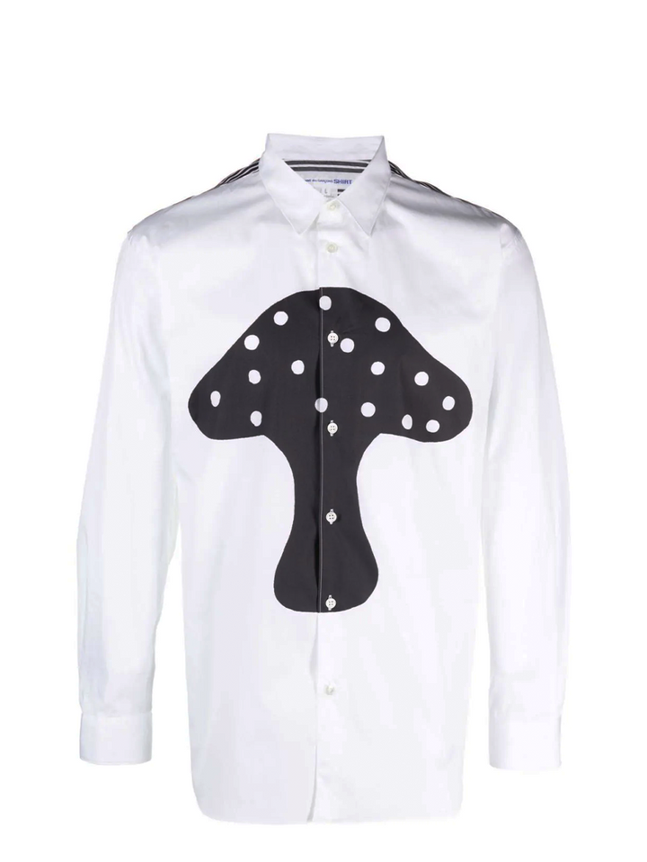 COMME des GARCONS HOMME Cotton Poplin X Brett Westfall Shirt White 1