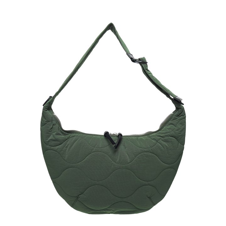Nylon Ripstop Quilted Crossbody Bag