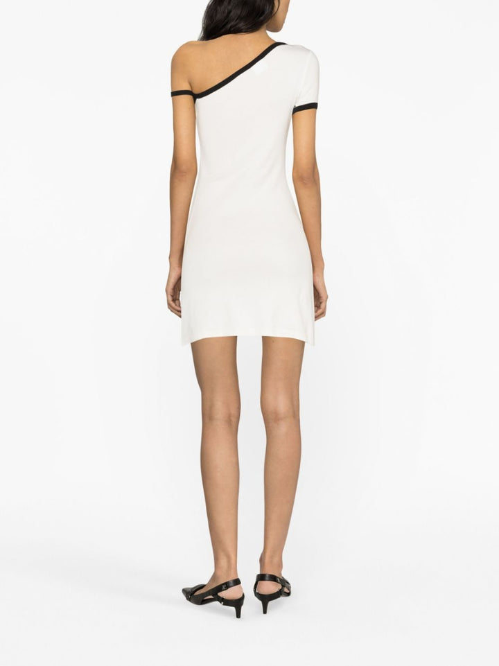 Courreges-Asymetrical-Contrast-Dress-White-4