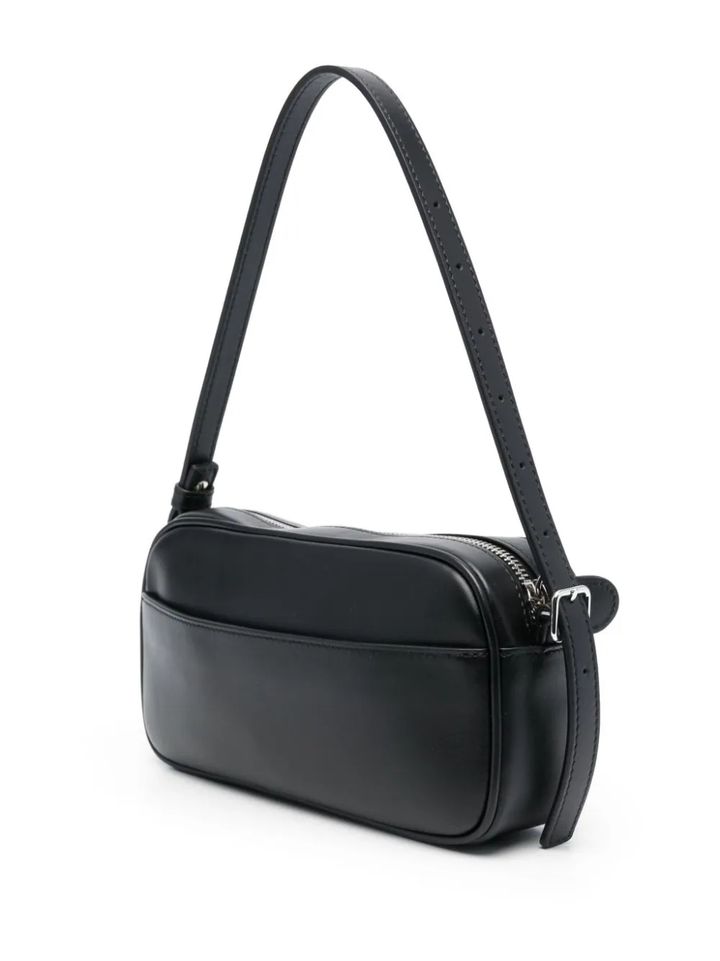 Courreges-Leather-Baguette-Bag-Black-3