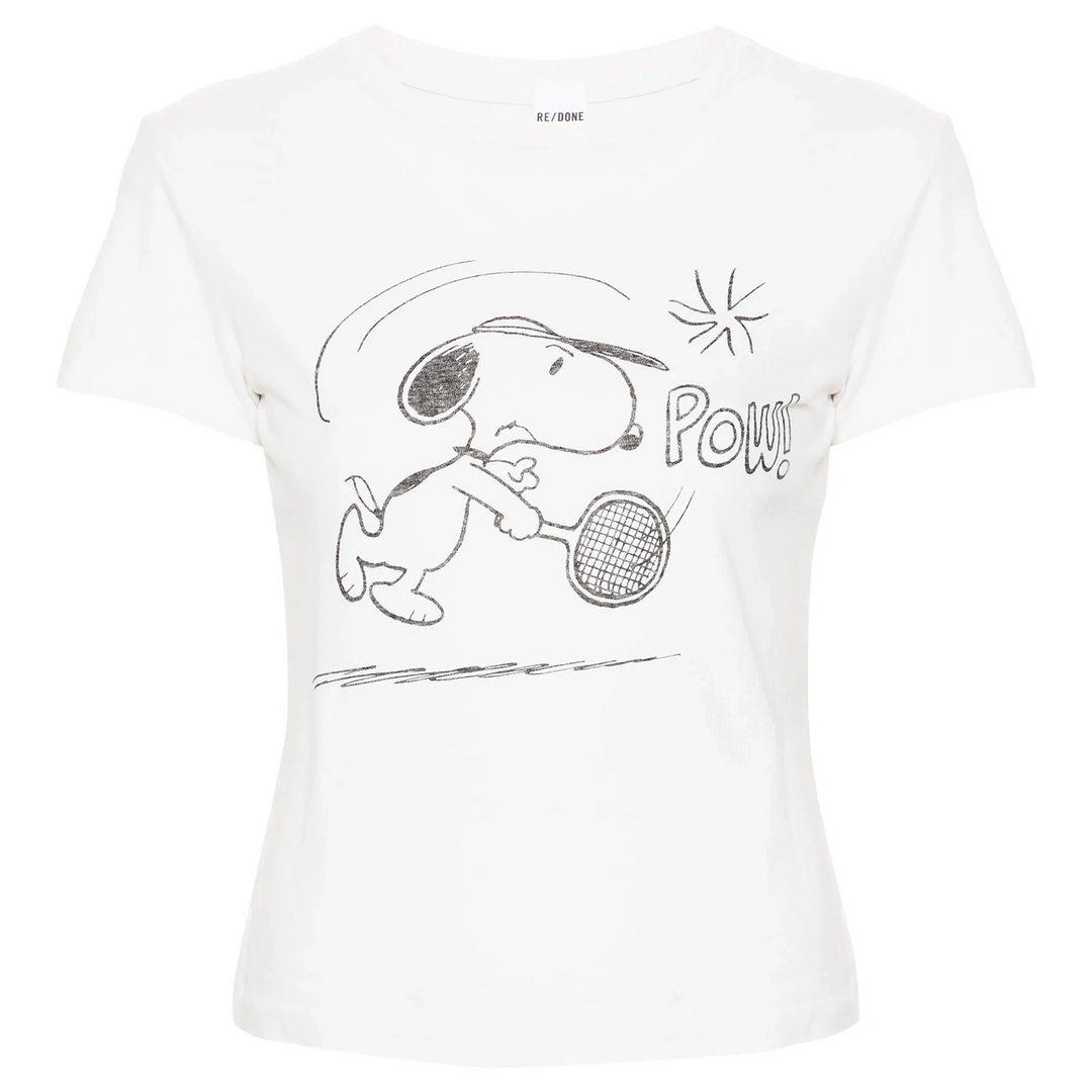 Classic Tee Snoopy Tennis