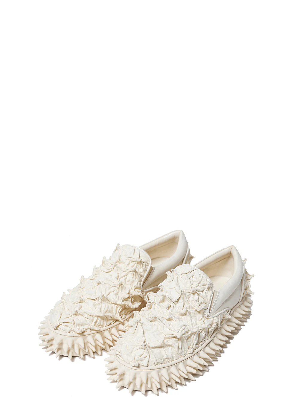 DOUBLET_Porcupine_Slip_On_Sneaker-White