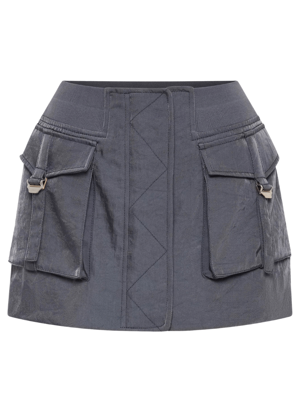 Dion-Lee-Aviator-Pocket-Skirt-Grey-1