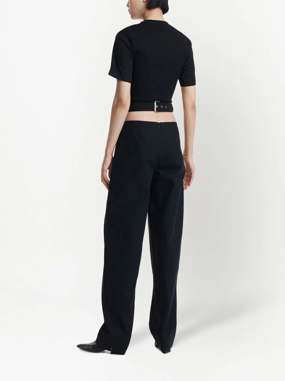 Dion Lee Corset Tee Black 4