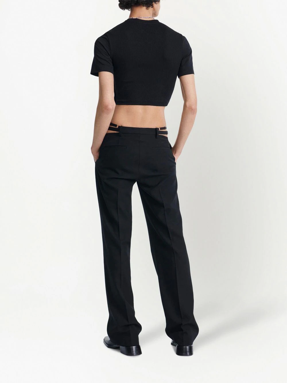 Dion Lee Corset Tee Black 6