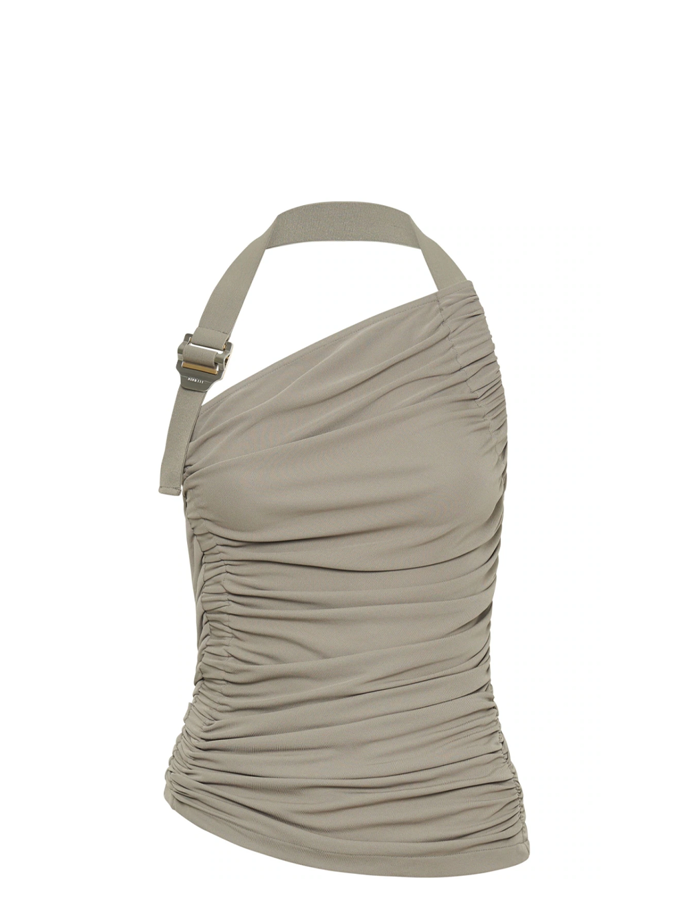 Dion Lee Safety Slider Gathered Tank Grey 1