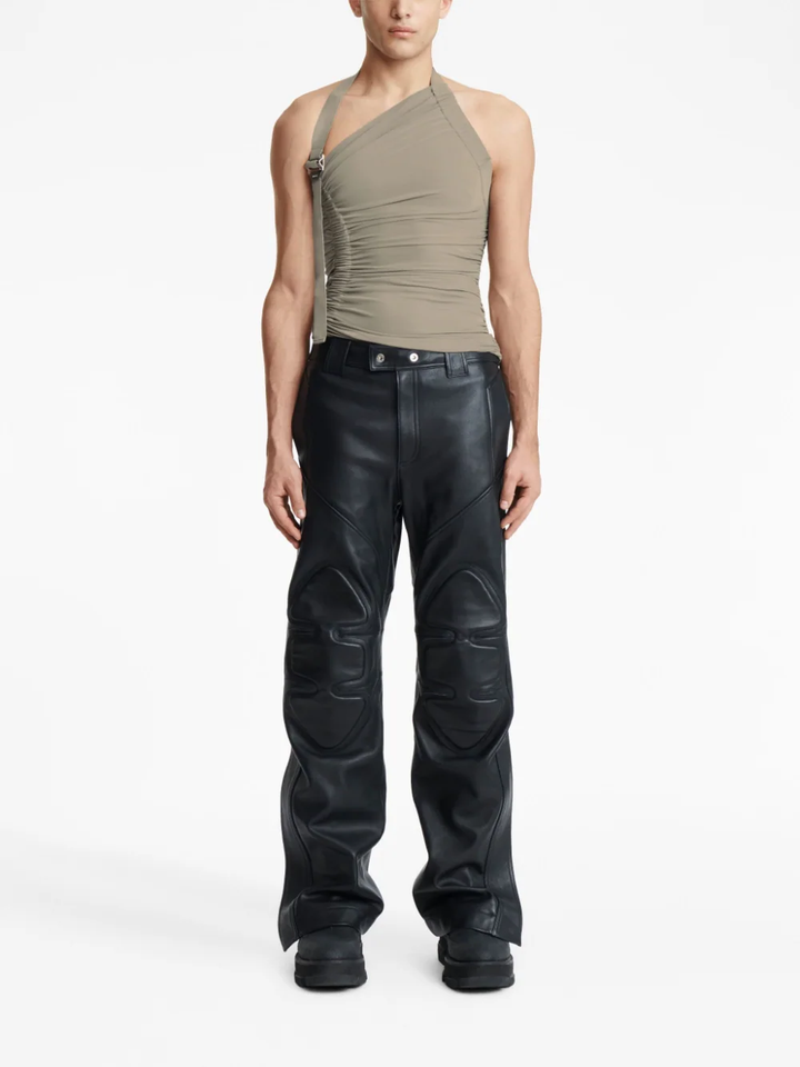 Dion Lee Safety Slider Gathered Tank Grey 6