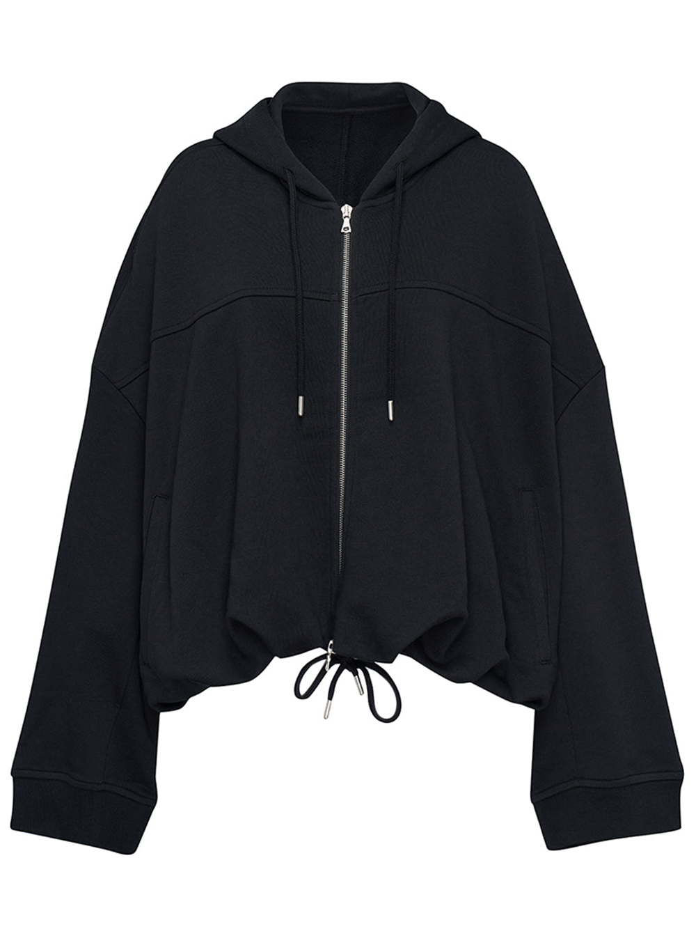 Dries-Van-Noten-Heavy-Cotton-Cocoon-Shaped-Sweatshirt-Black-1