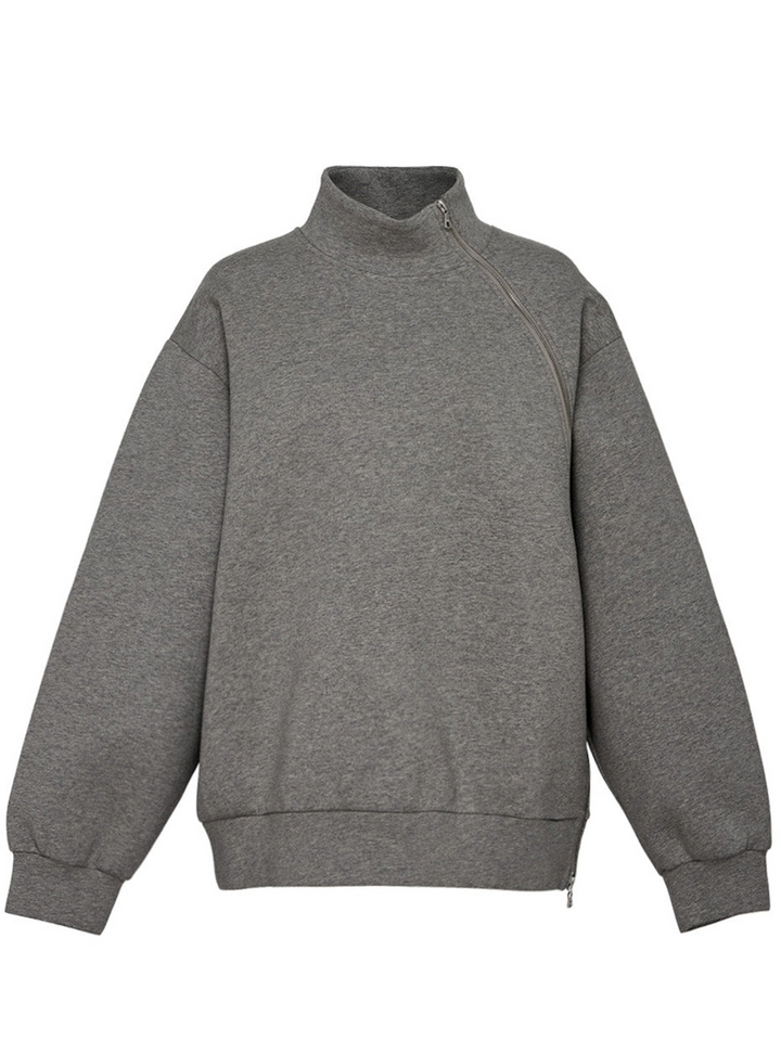 Dries-Van-Noten-Oversized-Sweatshirt-With-Zipp