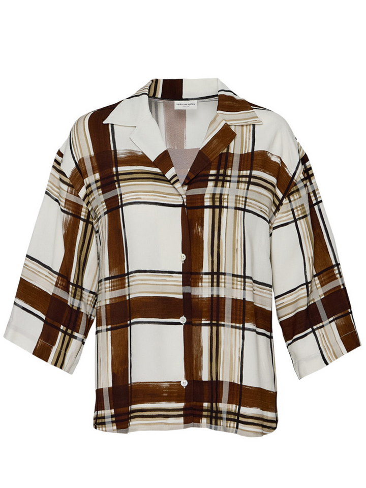 Dries-Van-Noten-Plaid-Shirt