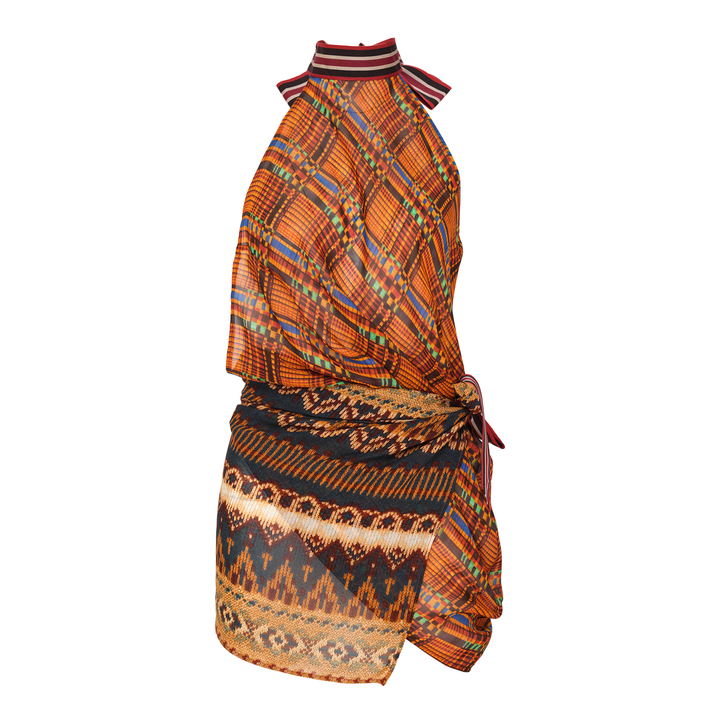Foulard Wrap Top