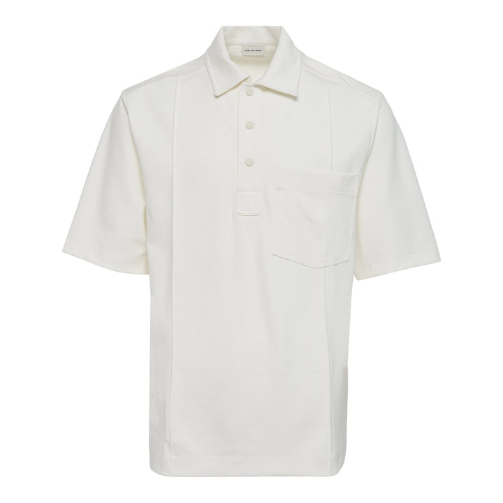 Club21 - Dries Van Noten - Milano Jersey Top - POLOS - Off-White