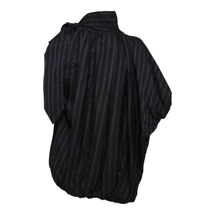 Club21 - Dries Van Noten - Off-Shoulder Balloon Top - WOVEN TOPS - Navy