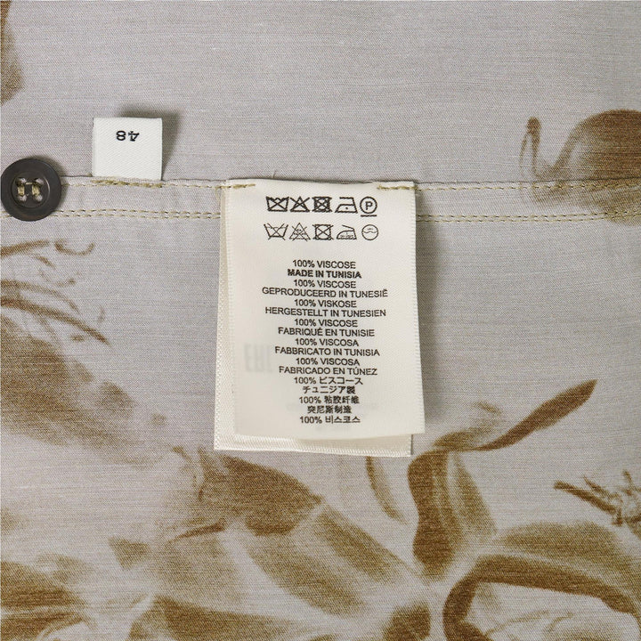 Club21 - Dries Van Noten - Regular Fit Boxy Short Sleeve Shirt - SHIRTS - Beige