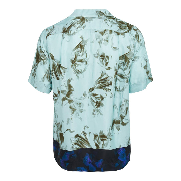 Club21 - Dries Van Noten - Regular Fit Boxy Short Sleeve Shirt - SHIRTS - Green