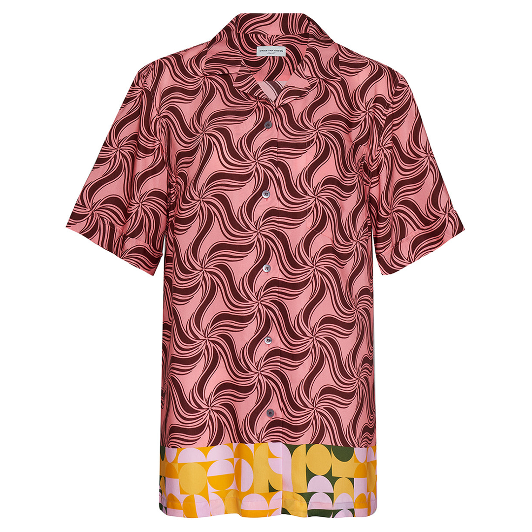 Dries_Van_Noten_Regular_Fit_Short_Sleeve_Camp_Shirt_Pink