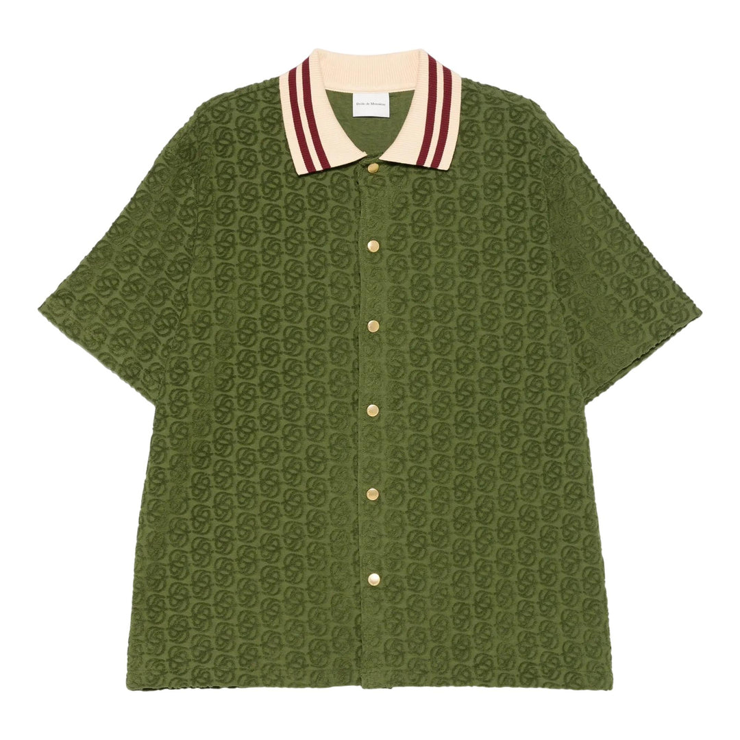 Club21 - Drole de Monsieur - La Chemise Monogramme - SHIRTS - Dark Green