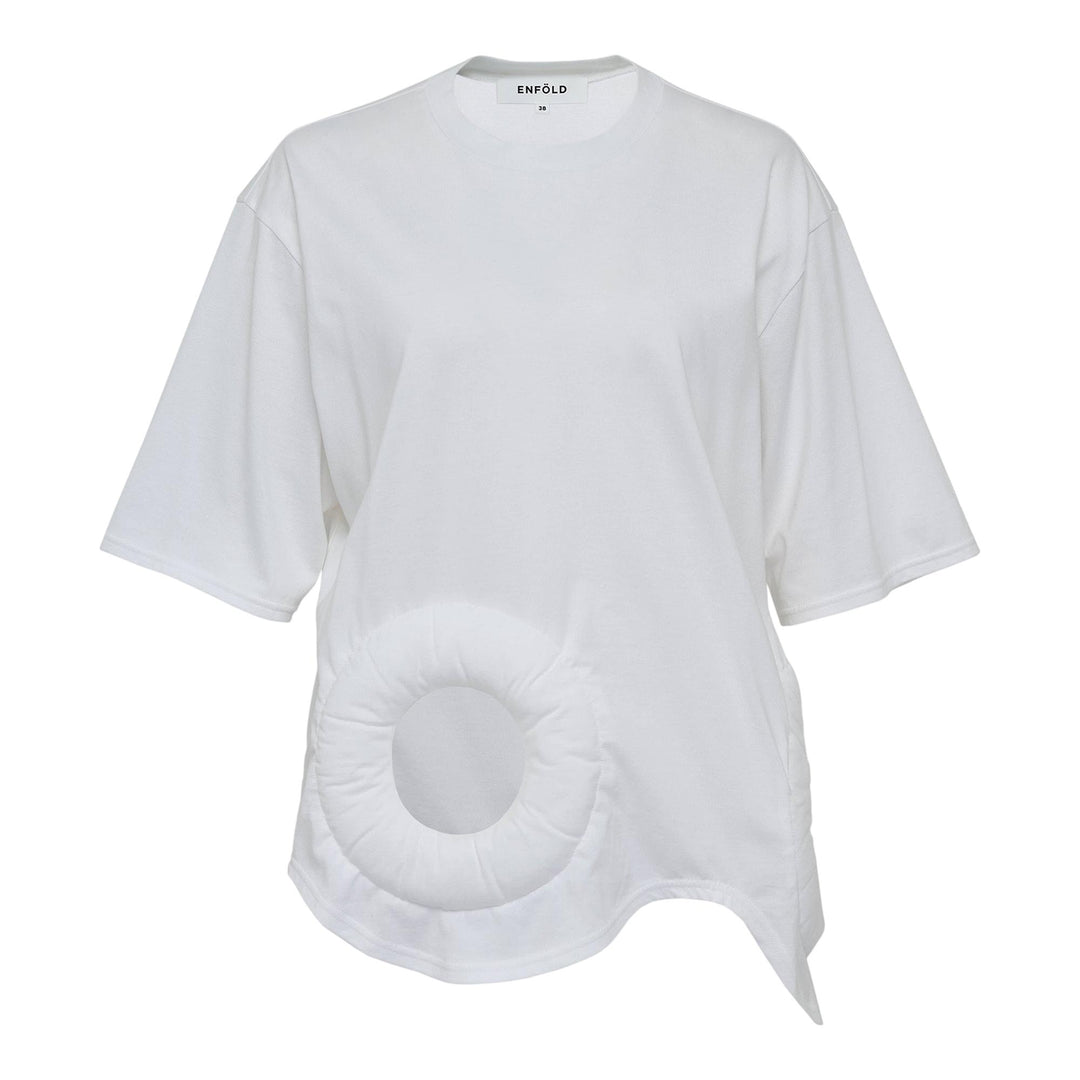 Club21 - ENFOLD - Bell T-Shirt - TEES - White