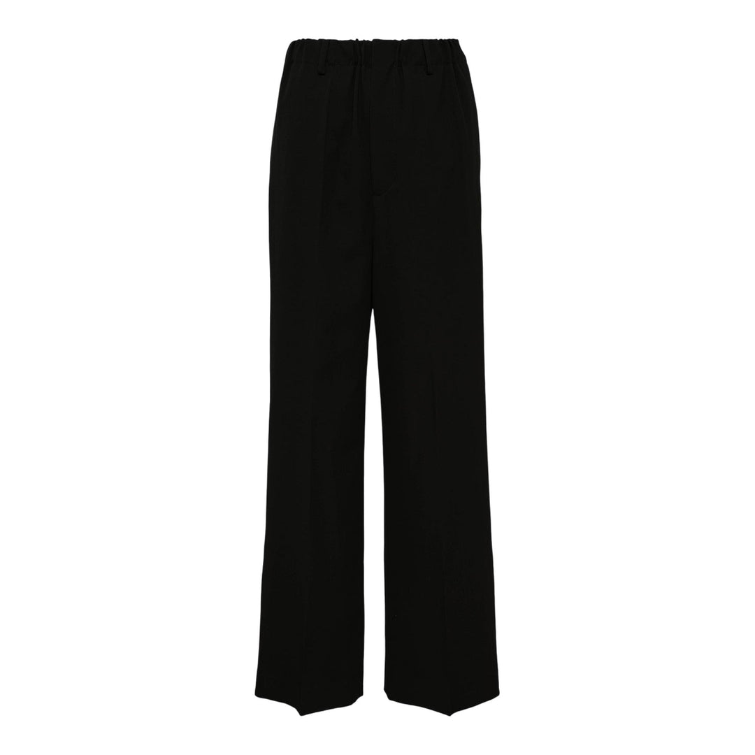 Club21 - ENFOLD - Straight Pants - PANTS - Black