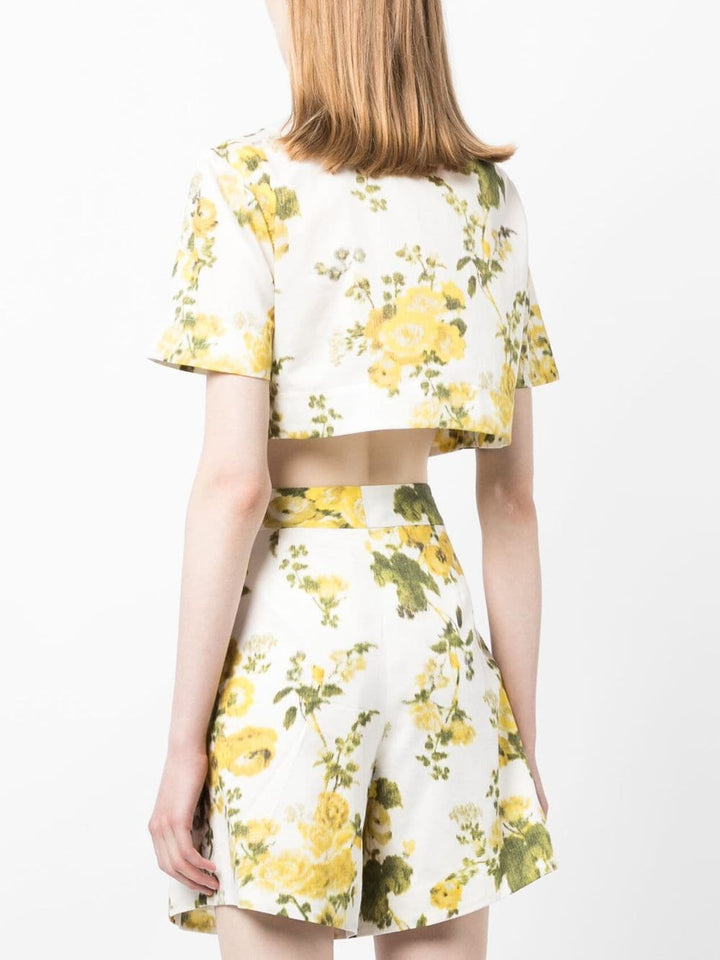 Erdem Afrodite Top Yellow 4