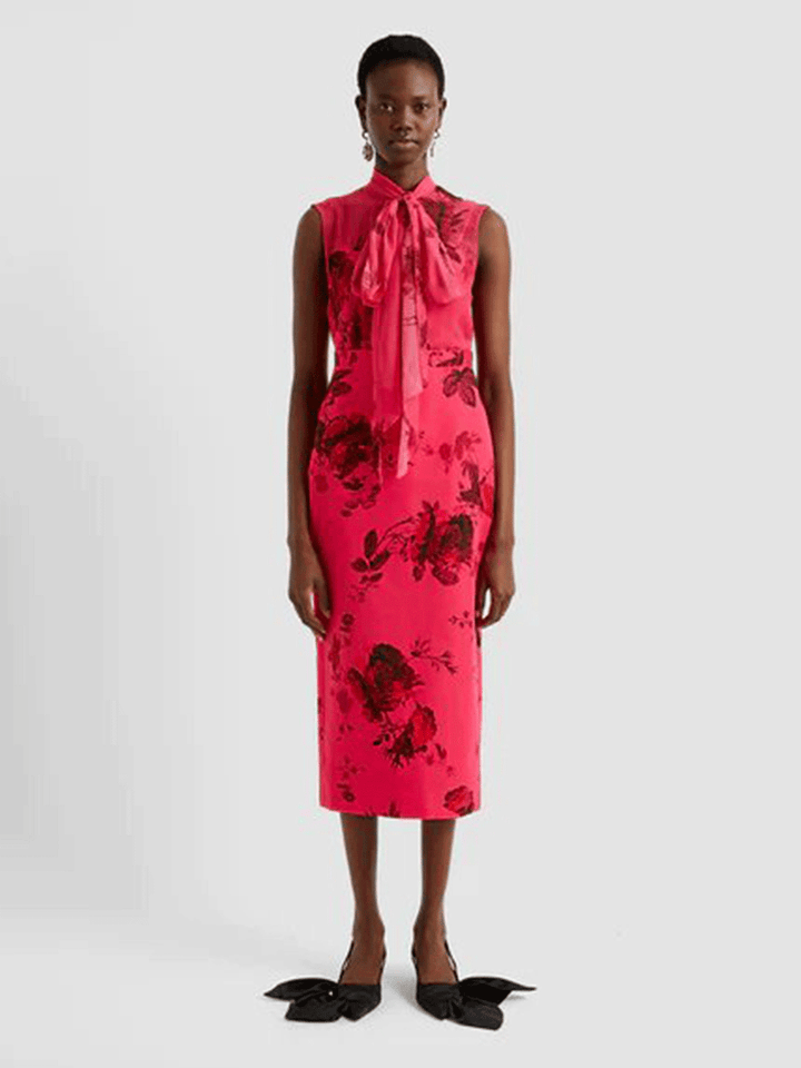 Erdem-Pencil-Skirt-Fushia-2