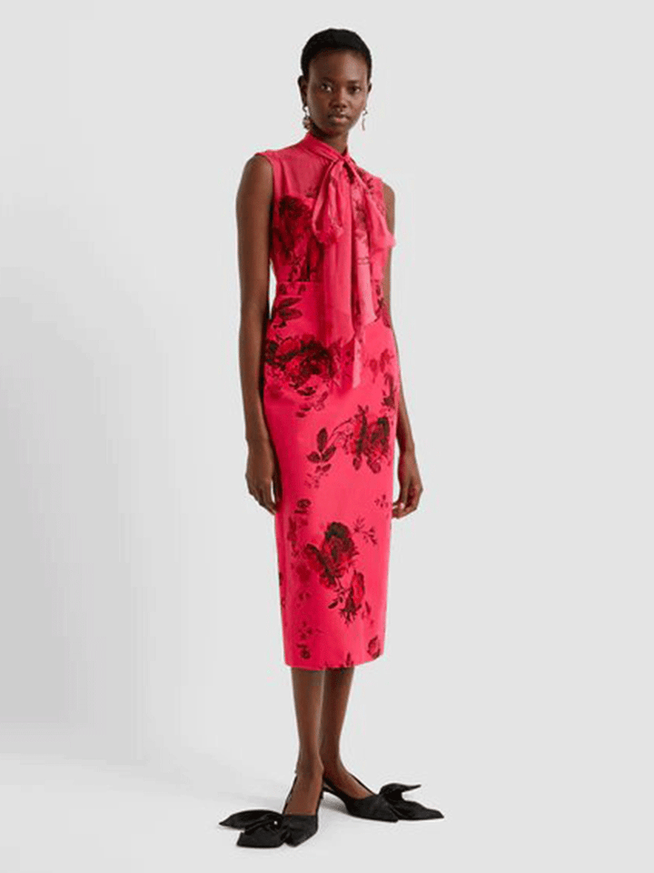 Erdem-Pencil-Skirt-Fushia-3