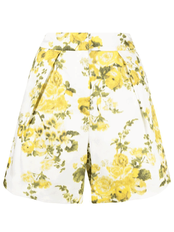 Erdem-Violeta-Short-Yellow-1