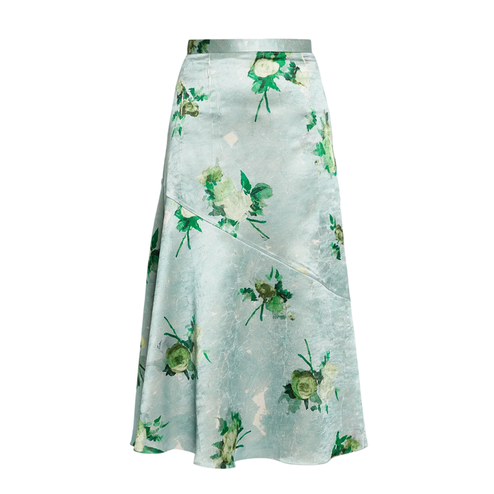A-Line Midi Skirt