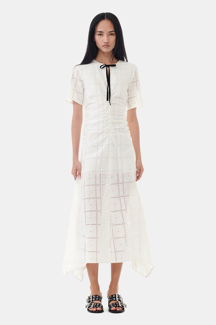 Light Broderie Anglaise Long Dress