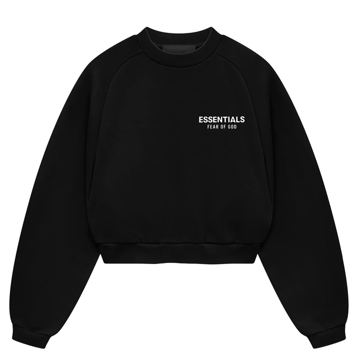 Core-Fleece Cropped Crewneck Sweatshirt Women