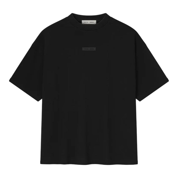 Club21 - Fear of God ESSENTIALS - 90S Fit Pique Crewneck Tee - TEES - Black